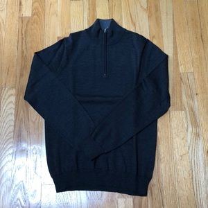 Saks 5th Avenue Merino Wool Half ZIP Sweater